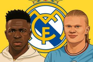 英媒：皇馬計劃27年報價2.5億歐求購哈蘭德！需要賣維尼修斯籌錢