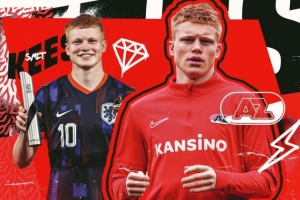 阿斯：皇馬在關(guān)注阿爾克馬爾19歲中場基斯-斯米特