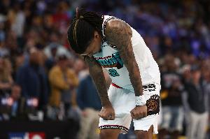 晴雨表？灰熊輸球且莫蘭特出戰(zhàn)的四場比賽里，莫蘭特三分20中0