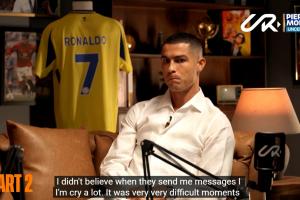 C羅：得知若塔去世時(shí)我不敢相信，我哭了很久，這令人非常難過(guò)