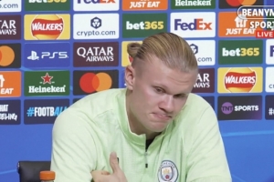 哈蘭德：別拿我和梅羅比較、沒人比得上 謝爾基有天賦像德布勞內(nèi)