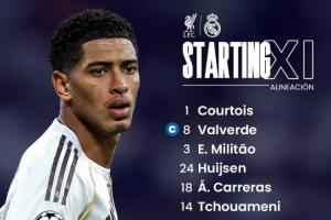 明牌？皇馬客場對陣?yán)锲质装l(fā)11人與國家德比2-1巴薩首發(fā)全相同