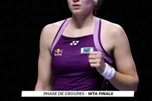 萊巴金娜2-0擊敗亞歷山德洛娃，三戰(zhàn)全勝晉級年終總決賽4強