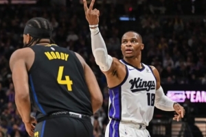 湖人火箭五連勝；雷霆終于輸了；三雙王們的記錄