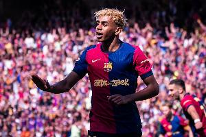 5球5助！18歲亞馬爾本賽季西甲+歐冠10場參與10球