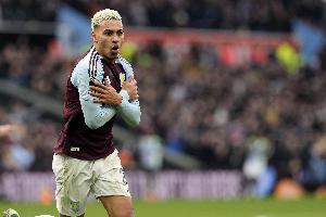 2025年羅杰斯各賽事助攻12次，英超球員同期最多