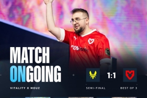 就你會(huì)翻盤？強(qiáng)圖火車防守方全員發(fā)力 MOUZ翻盤扳平比分