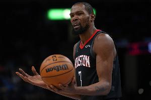 亞當(dāng)斯打！NBA杯火箭戰(zhàn)馬刺先發(fā)：阿門&奧科吉&KD&賈巴里&申京