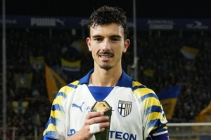 打入扳平進球，意甲官方：帕爾馬后衛(wèi)普拉托當(dāng)選戰(zhàn)平米蘭全場最佳