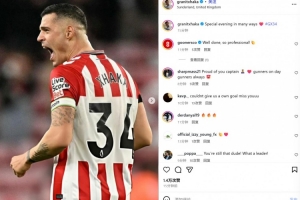 絕平舊主！桑德蘭隊長扎卡曬怒吼慶祝：各方面而言都是特別的一夜