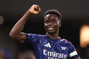 薩卡各項賽事近4場進3球，也是4月以來在英超客場首次運動戰(zhàn)進球