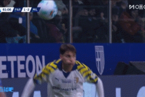 被扳平！邁尼昂失誤，普拉托門(mén)前頭球建功，帕爾馬2-2扳平米蘭！