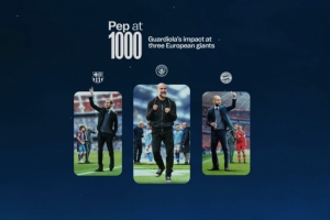 瓜迪奧拉千場(chǎng)史詩(shī)：從圣佩多爾泥瓦匠之子到“足球語(yǔ)言”重塑者