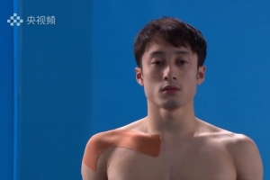 練俊杰奪得全運會跳水男子10米臺冠軍，老將曹緣惜敗收獲銀牌