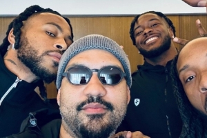 到位了！遼籃訓(xùn)練師華萊士社媒曬與莫蘭德&威爾斯合影