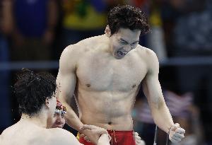 全運(yùn)會男子100米仰泳預(yù)賽：徐嘉余總排名第一 陶冠男汪順等晉級