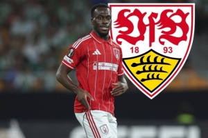 記者：無意大菲爾，斯圖加特考慮冬窗簽森林23歲前鋒卡利穆恩多