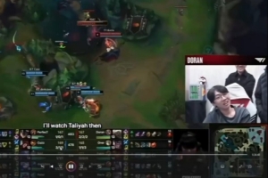 Doran給Faker看自己狼母高光時刻：李哥鼓掌夸他，開心壞了