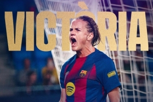 強勢！女足歐冠巴薩3-0擊敗奧哈瓦里，3戰(zhàn)全勝打進14球僅丟1球