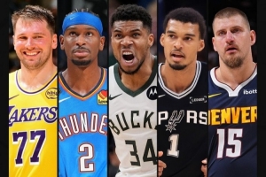 世界隊(duì)潛在首發(fā)五人組：東契奇/亞歷山大/字母哥/文班亞馬/約基奇