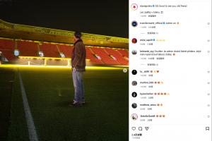 整活！捷克球隊曬梅西P圖：老朋友，梅西回到伊甸園體育場