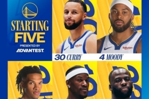 一樣的對手一樣的首發(fā)！勇士首發(fā)：理查德&穆迪繼續(xù)搭檔庫追巴