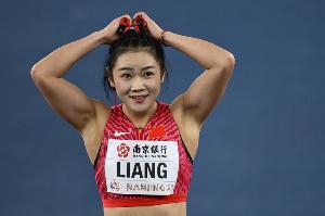 粵媒：梁小靜右肩傷勢嚴重，無緣全運會女子100米預賽