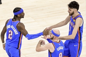 本賽季至今球員防守效率榜：前5雷霆獨(dú)占4席 卡魯索93.8斷檔第一