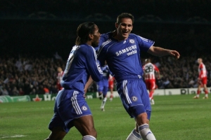 切爾西隊(duì)史歐冠射手榜前十：德羅巴蘭帕德前二，奧斯卡維爾納在列