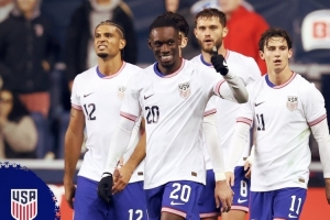 雷納、巴洛貢破門！美國(guó)友誼賽2-1擊敗巴拉圭