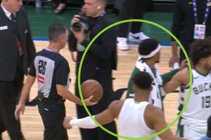 我也淋過雨！字母哥圍圈祈禱瞥見出事了 挺身而出結(jié)束爭論