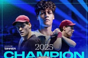 賺麻了！辛納一個月內(nèi)連奪4冠，六王賽+年終狂攬超1100萬美元獎金