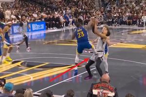 是這下傷的嗎？文班傷前曾遭波杰姆掃腿+追夢(mèng)疑似踢襠！