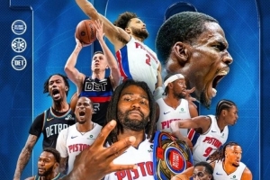 活塞發(fā)布10連勝海報：康寧漢姆、杜倫領(lǐng)銜 斯圖爾特占據(jù)C位！