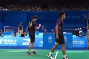 全運會羽毛球男雙：謝浩南/王昶2-0獲勝進決賽 將和劉陽/劉毅爭冠