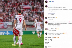 傳射助球隊(duì)進(jìn)附加賽！萊萬社媒深情告白：來生仍愿為波蘭付出生命