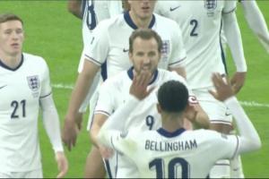 挑事？記者說貝林不滿被換下沒與球隊?wèi)c祝進球，實際他與凱恩擊掌