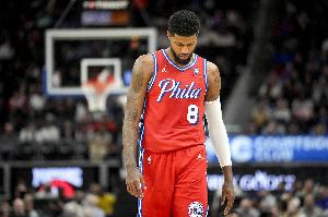 合著就復(fù)出打老東家！明日76人戰(zhàn)猛龍 喬治缺席 恩比德小概率出戰(zhàn)