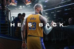 賽季首秀！詹姆斯今日戰(zhàn)爵士確定復出 征戰(zhàn)第23個賽季！