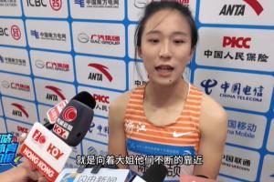 陳妤頡：滿分100打150分 一直在練100米 本來(lái)對(duì)200米沒(méi)有過(guò)多打算