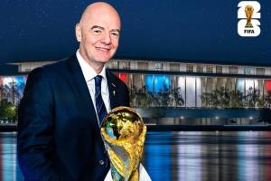 42隊(duì)直通美加墨+附加賽定6席，12.6抽簽分12組，前二+8個(gè)第三出線