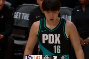 楊來了！楊瀚森被連續(xù)DNP六場后 本場次節(jié)8分10秒披掛上陣！