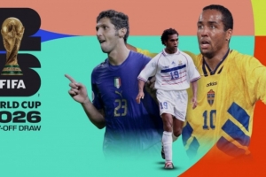 國(guó)際足聯(lián)官方：馬特拉齊、卡倫布等將擔(dān)任世預(yù)賽附加賽抽簽嘉賓