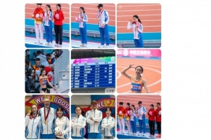 全運會女子100米奪冠，陳妤頡曬圖：我會讓你，名揚天下