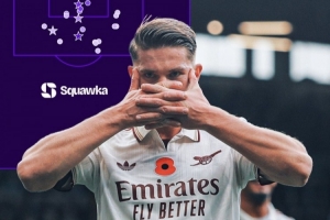 本賽季英超僅約克雷斯射門20+且全在禁區(qū)內(nèi)，8次射正打進4球