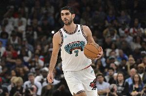 花得很徹底！阿爾達(dá)馬三分再中 灰熊領(lǐng)先40+