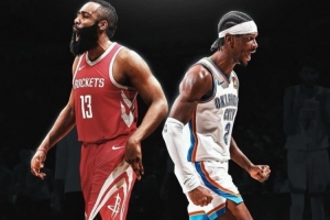 鍵盤俠|同樣是擅造犯規(guī)的進(jìn)攻殺器 在季后賽SGA比巔峰哈登更穩(wěn)？