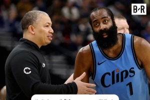 盡力了！哈登近10戰(zhàn)場(chǎng)均29.1分7籃板8.3助攻 但快船1勝9負(fù)