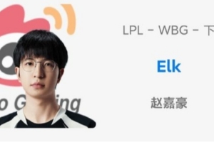 OBGG顯示：BLG下路選手Elk加入WBG