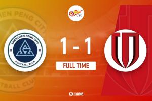 半場-安永佳開場44秒破門費(fèi)利佩扳平董巖鋒送禮 新鵬城1-1蓉城